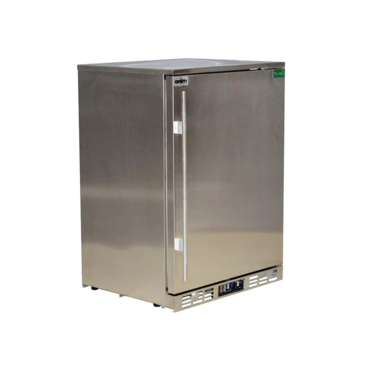 Bar Fridge | Single Door Alfresco | Rhino Solid Door full view of fridge with door closed
